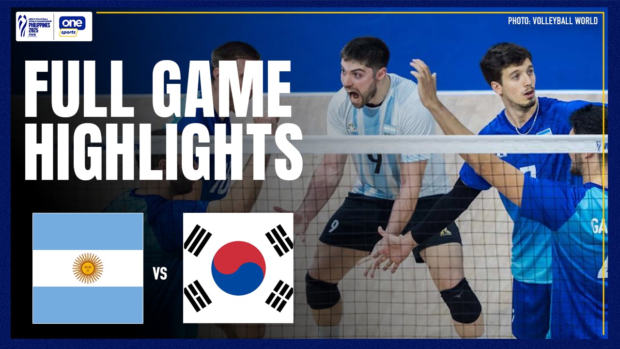 Argentina eliminates Korea for a shot at Round of 16 | FIVB Highlights